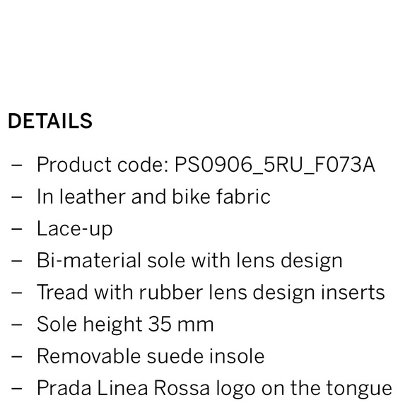 Prada America's Cup Original Sneakers - Picture 8 of 8